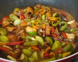 Foto langkah ke 6 dari resep Oseng Ikan Asin Jambal Roti Cabe Gendot.