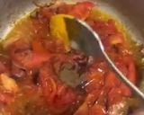 A picture of step 5 of Butter Chicken.