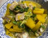 รูปขั้นตอนการทำที่ 3 ของ แกงฟักทองหมู