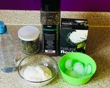 A picture of step 1 of Minty yogurt soda# Traditional drink.