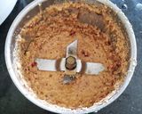 A picture of step 3 of Quick hosegram chutney.