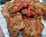 Foto langkah ke 2 dari resep Bakwan goreng/bala2 kriuk2 tips awet renyahnya.