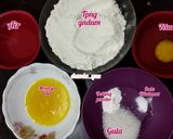 Gambar langkah 1 resipi Waffle Ketagih.