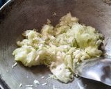 A picture of step 1 of Bottle Gourd and Coconut Halwa.