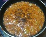 A picture of step 3 of Shahi Angoor Curry.