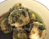 Foto langkah ke 5 dari resep Telur Bulat Cabe Hijau.