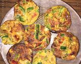 Foto del paso 5 de la receta: Muffins proteicos de zapallitos
