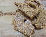 A picture of step 6 of Sesame Chikki 🫧🫧🫧.