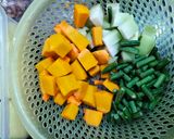 Foto langkah ke 1 dari resep Lodeh duo Labu.