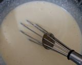 A picture of step 3 of Kharvas (Milk Pudding).
