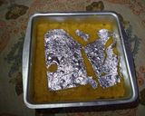 A picture of step 8 of Mango milk cake.