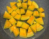 #入秋補 南瓜干貝雞蛋料理(無油料理)的食譜步驟1照片
