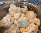 Foto del paso 1 de la receta: Atún con verduras y puré de coliflor 🥦