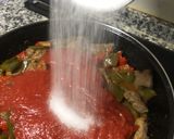 Foto del paso 8 de la receta: Hígado de ternera con verduras y tomate