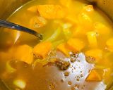 A picture of step 4 of Quick Sweet Potato 🍠 Soup 🥣.