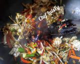 Foto del paso 4 de la receta: Salteado de col china y huevo. Luisfy