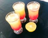 A picture of step 12 of Orange's sunrise.