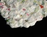 A picture of step 5 of Rice flour veg & dryfruits Uttapam.