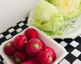 Foto del paso 1 de la receta: Ensalada de Rabanito con Lechuga y Repollo! 🥗