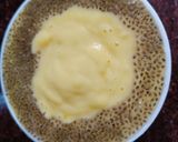 A picture of step 3 of Totapuri Mango pudding.