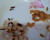 A picture of step 2 of Jaggery rice.