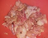 Foto del paso 1 de la receta: Cuarto de pollo deshuesado con zanahoria y papas