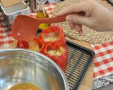 Foto del paso 7 de la receta: Pimientos rojos rellenos de tortilla de patatas en Airfryer Proscenic T31 de 15L