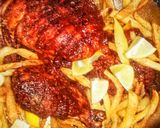 A picture of step 9 of Fried spicy chargah.