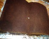 A picture of step 25 of Bible fruitcake.