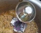 A picture of step 7 of Dum Qeema.