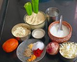 A picture of step 1 of Sattu Chilla.