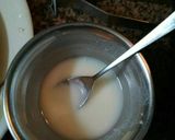 A picture of step 4 of Manchow soup.