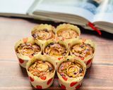 Hình bước làm 6 của món Banana Cup Cake Chocolate Chip