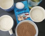 Foto del paso 1 de la receta: Bizcochuelo  esponjoso de chocolate sin batidora
