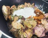 A picture of step 6 of Chicken Jahapanah.