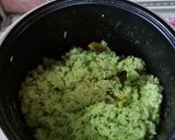 Foto langkah ke 5 dari resep Nasi Lemak Hijau Pandan.