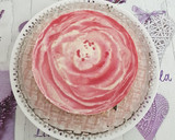 Foto del paso 11 de la receta: Tarta mármol de frambuesas y chocolate blanco