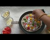 चीजी पैन पिज़्ज़ा (Cheesy pan pizza recipe in Hindi) रेसिपी चरण 6 फोटो