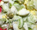Foto langkah ke 3 dari resep Salad Timun Telur Rebus #476³¹.