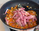 Foto del paso 2 de la receta: Col con bacon y setas