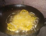 A picture of step 3 of Bhaji vada.