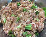 รูปขั้นตอนการทำที่ 2 ของ ลาบหมูชุบเกล็ดขนมปังทอด🌶🐷