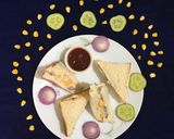 A picture of step 8 of 4 C Sandwich.