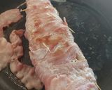 A picture of step 3 of Monkfish Roast Wrapped in Bacon.