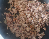 Foto del paso 3 de la receta: Pasta con pollo a las hierbas provenzales y queso