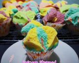 Foto langkah ke 8 dari resep Bolu Kukus Unicorn 🦄 (Unicorn steamed Cake).