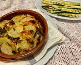 A picture of step 5 of Oven-Baked Lamb with Potatoes.