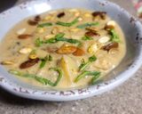 A picture of step 5 of Leek and Potato Soup.