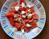 Foto del paso 3 de la receta: Ensalada de sandía y queso feta y menta