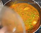 A picture of step 10 of Potato & Green peas ki Sabji.